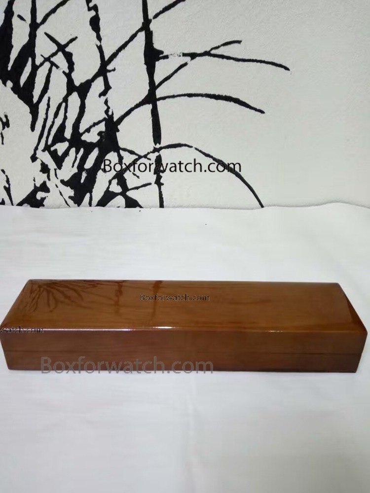 High Quality OEM Brown Wooden Watch box - wholesale price